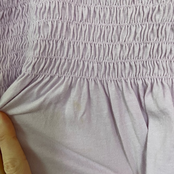 ANTHROPOLOGIE | Lilac Sivan Smocked Top - Picture 4 of 5
